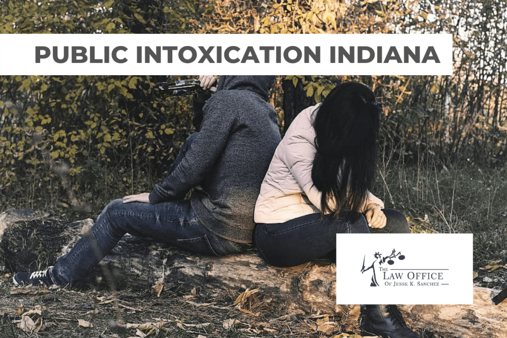 What is Indiana Public Intoxication?